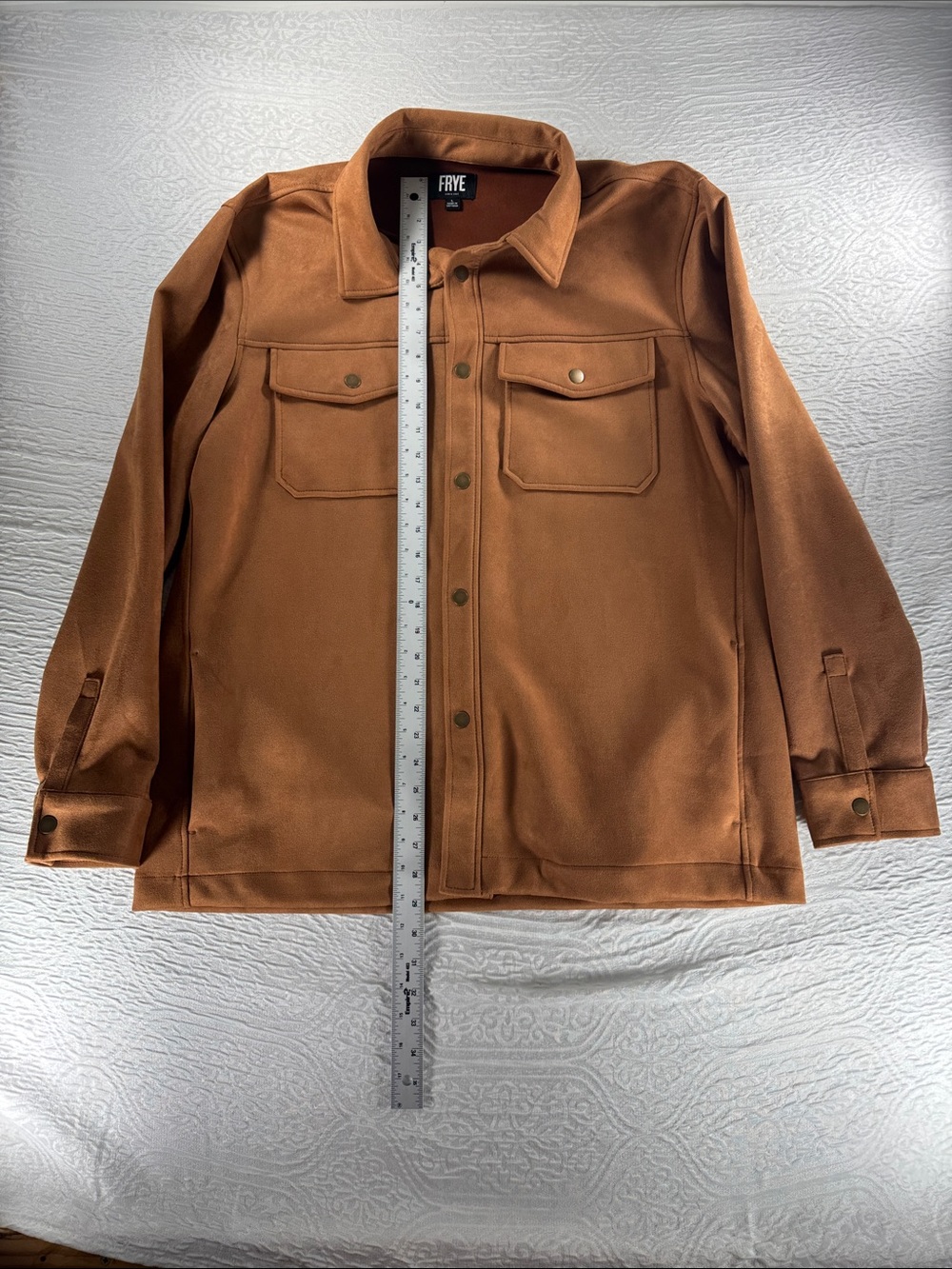 FRYE Men's Tan Jacket Size L